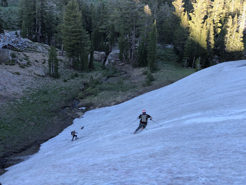 Spence heads toward Eric and Abby