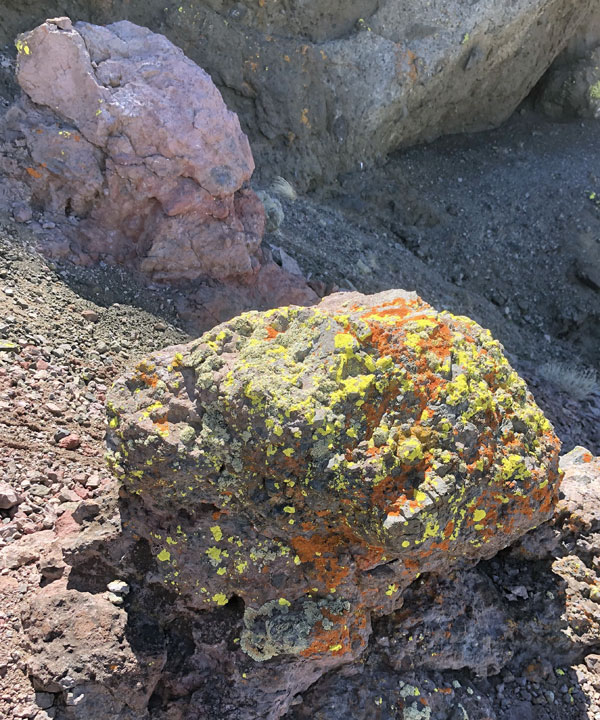 colorful rock
